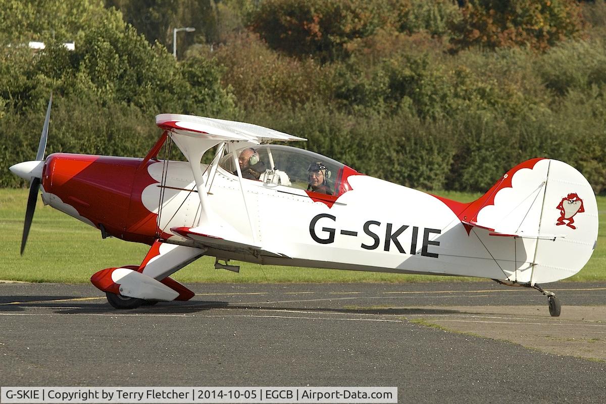 G-SKIE, 1989 Steen Skybolt C/N AACA/357, 1989 Steen Skybolt, c/n: AACA/357 at City of Manchester Airport