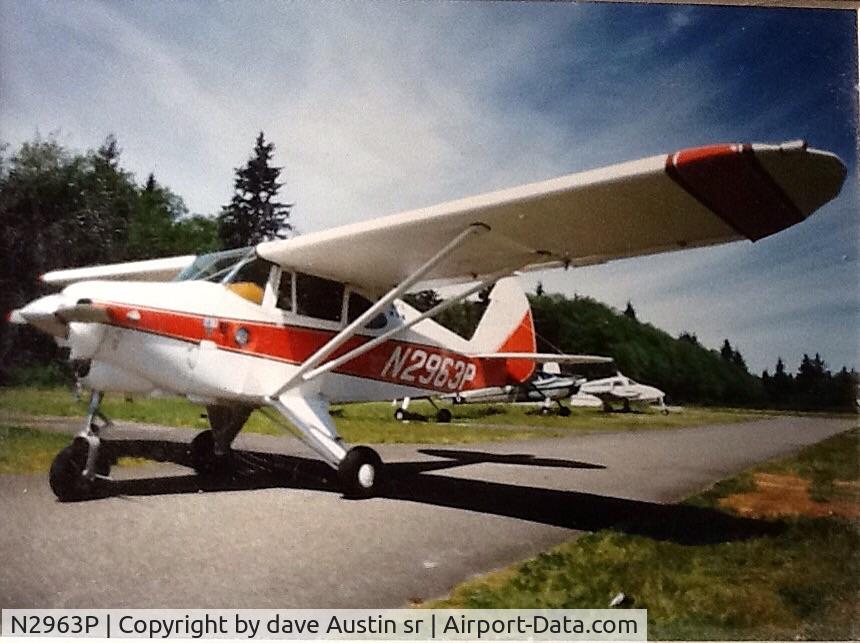 N2963P, 1955 Piper PA-22-150 C/N 22-3236, 1969 through 1998(?) at Matrhlake airport Alderwood Manor Wa.