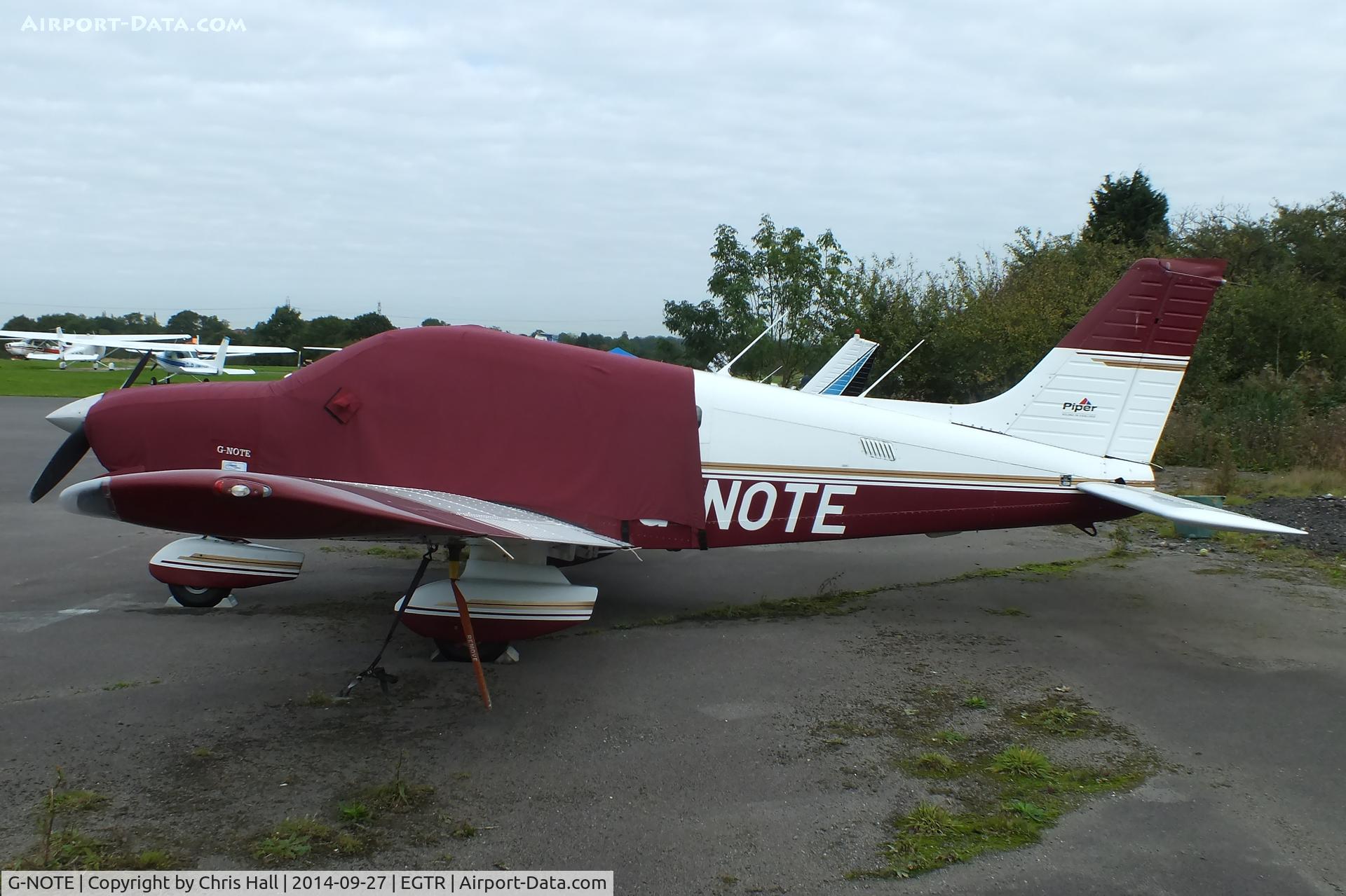 G-NOTE, 1997 Piper PA-28-181 Cherokee Archer III C/N 2843082, Elstree resident