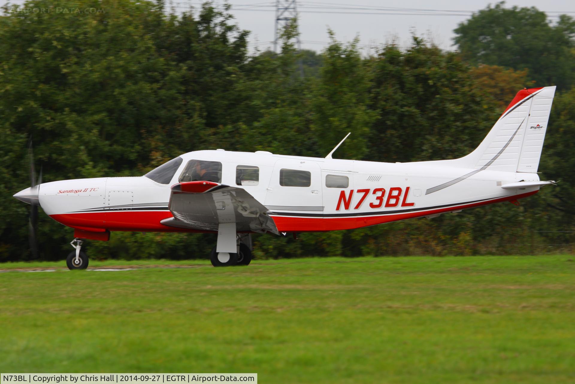 N73BL, 2007 Piper PA-32R-301T Turbo Saratoga C/N 3257450, new Elstree resident
