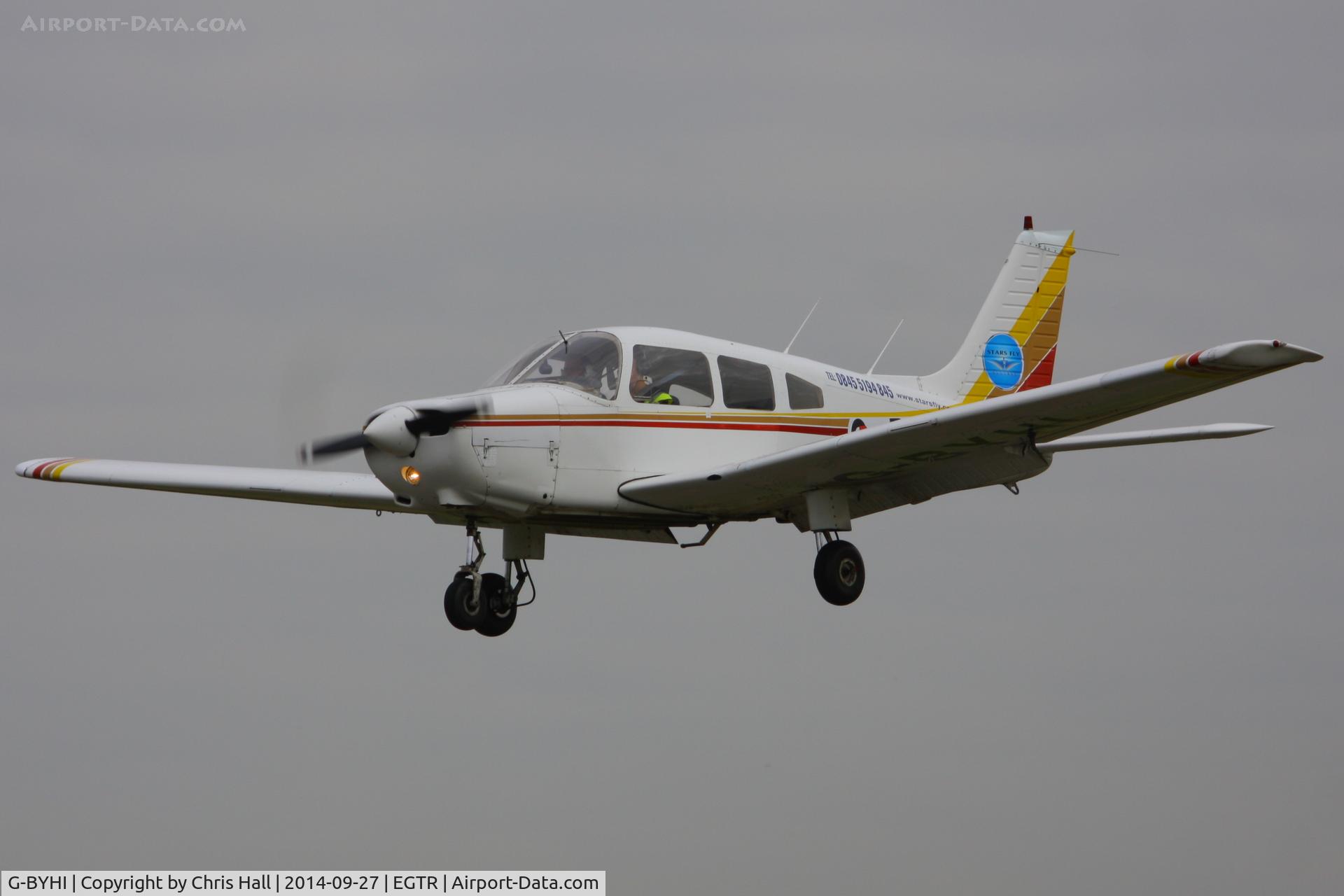 G-BYHI, 1980 Piper PA-28-161 Warrior II C/N 28-8116084, Elstree resident