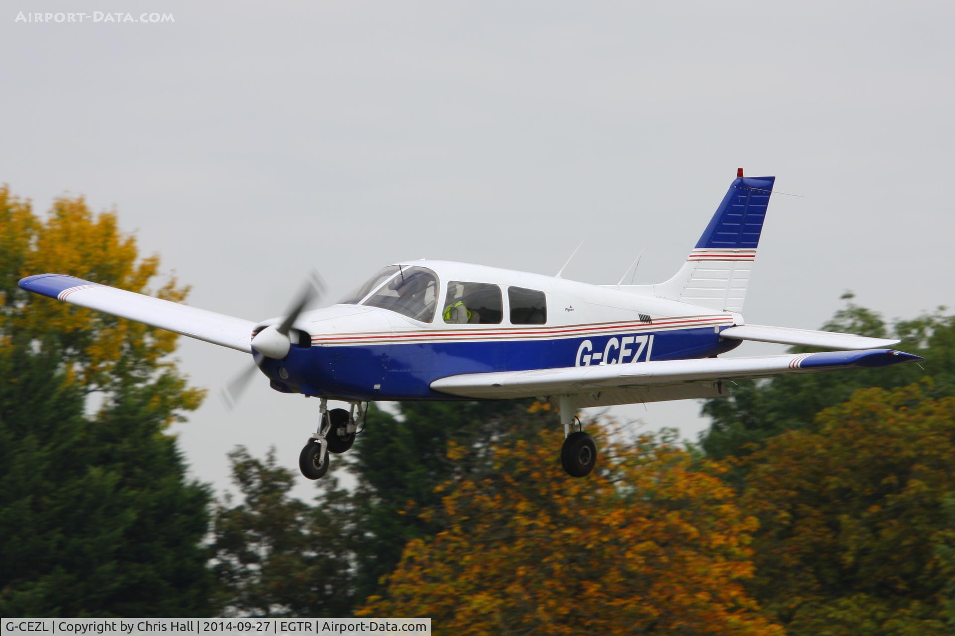 G-CEZL, 1989 Piper PA-28-161 Cadet C/N 2841247, Elstree resident
