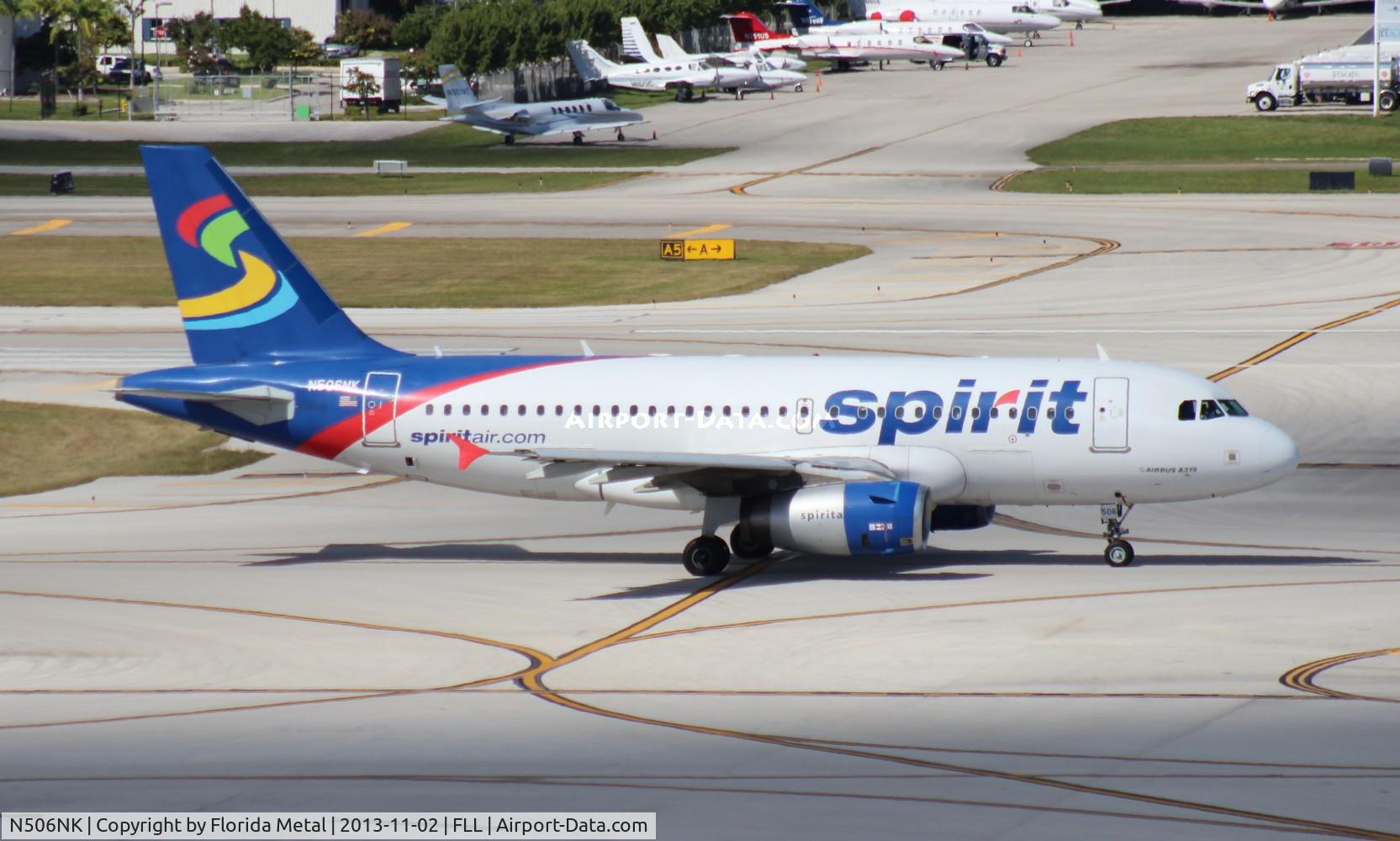 N506NK, 2005 Airbus A319-132 C/N 2490, Spirit A319