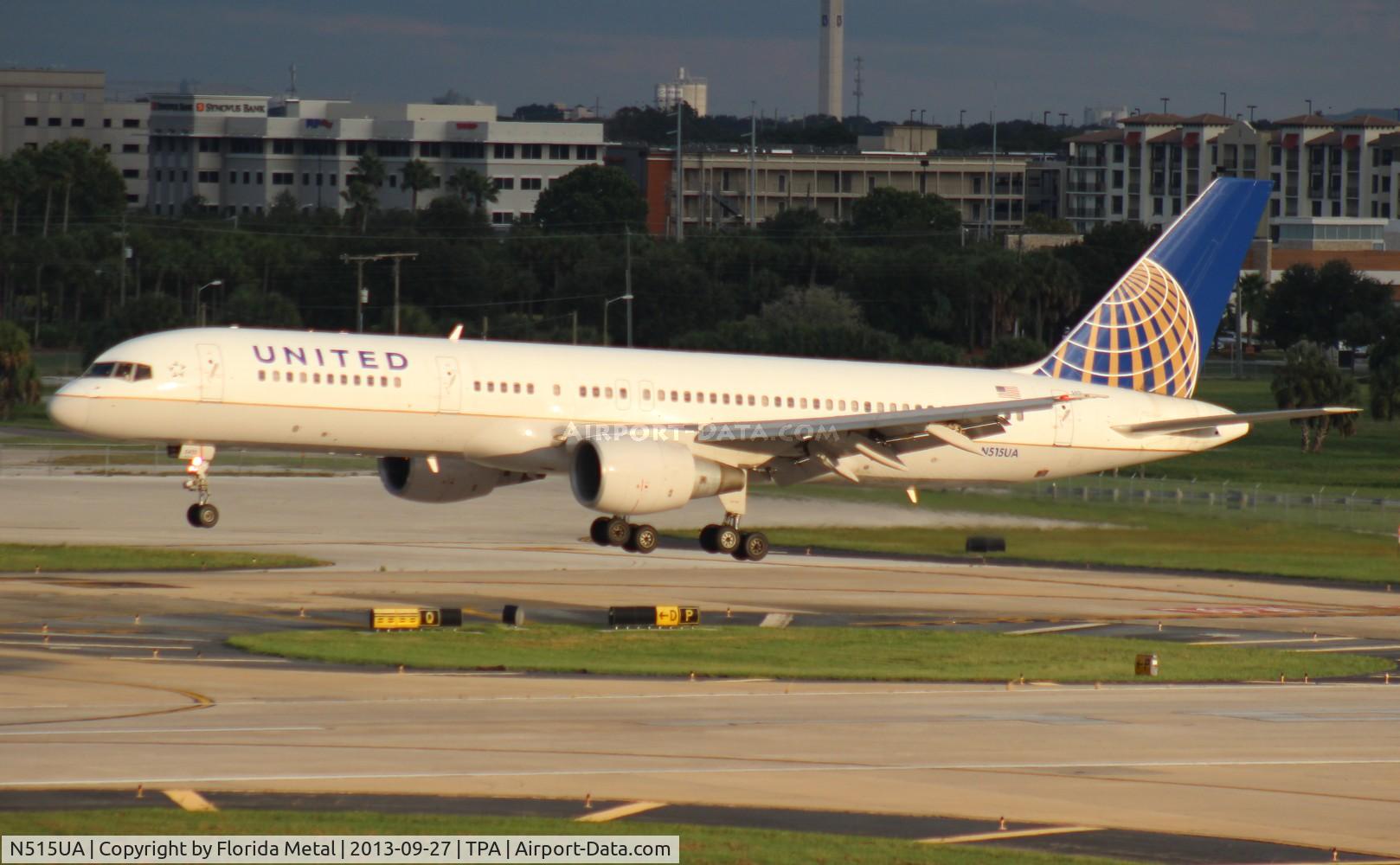N515UA, 1990 Boeing 757-222F C/N 24840, United 757-200