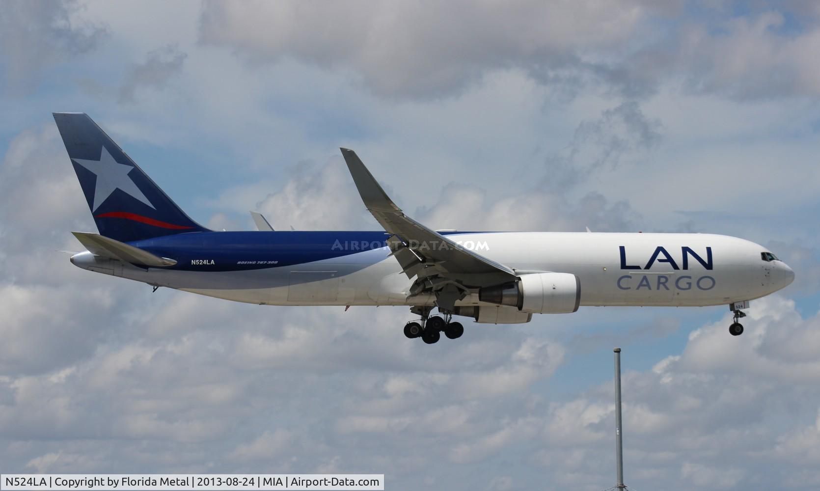 N524LA, 2007 Boeing 767-346F C/N 35816, LAN 767-300F