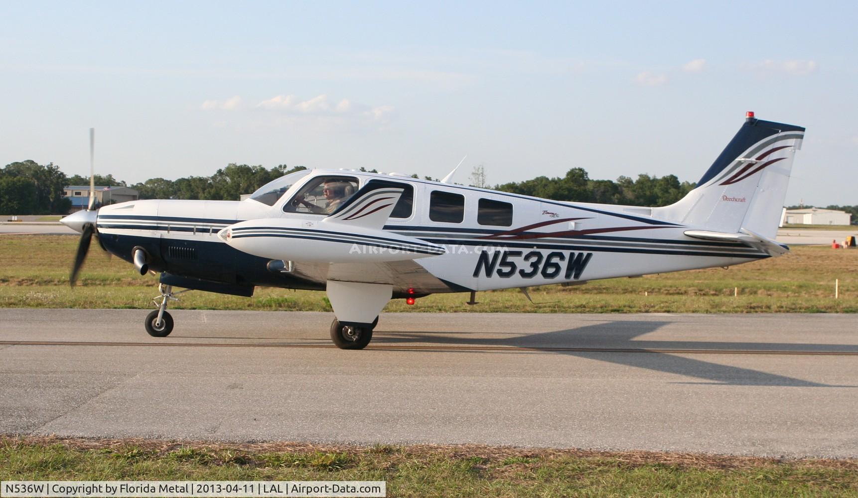 N536W, 2002 Raytheon Aircraft Company A36 Bonanza C/N E-3458, Beech A36