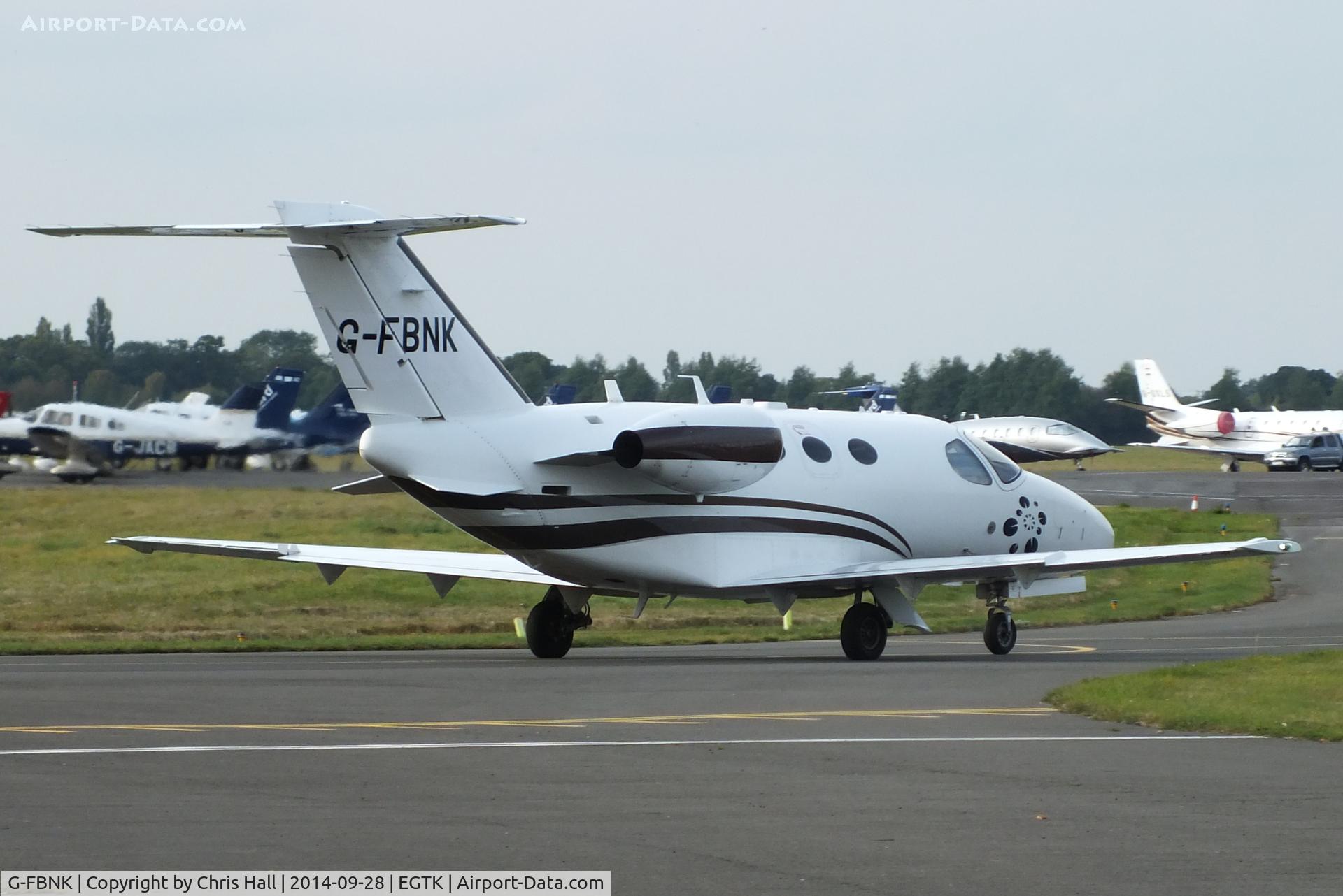 G-FBNK, 2008 Cessna 510 Citation Mustang Citation Mustang C/N 510-0067, Blink Aviation