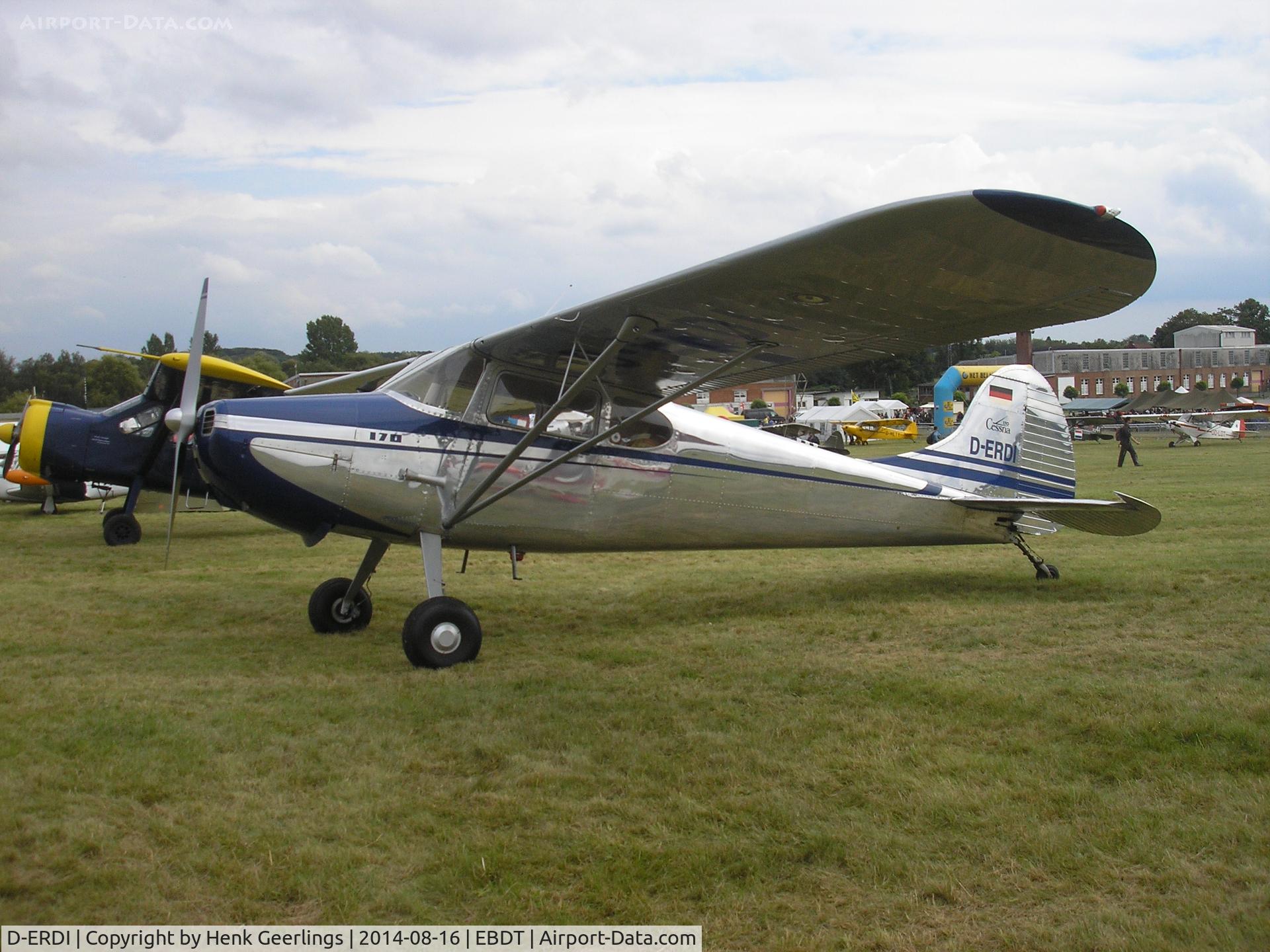 D-ERDI, 1948 Cessna 170 C/N 18366, Oldtimer Fly In , Schaffen Diest , 2014 
