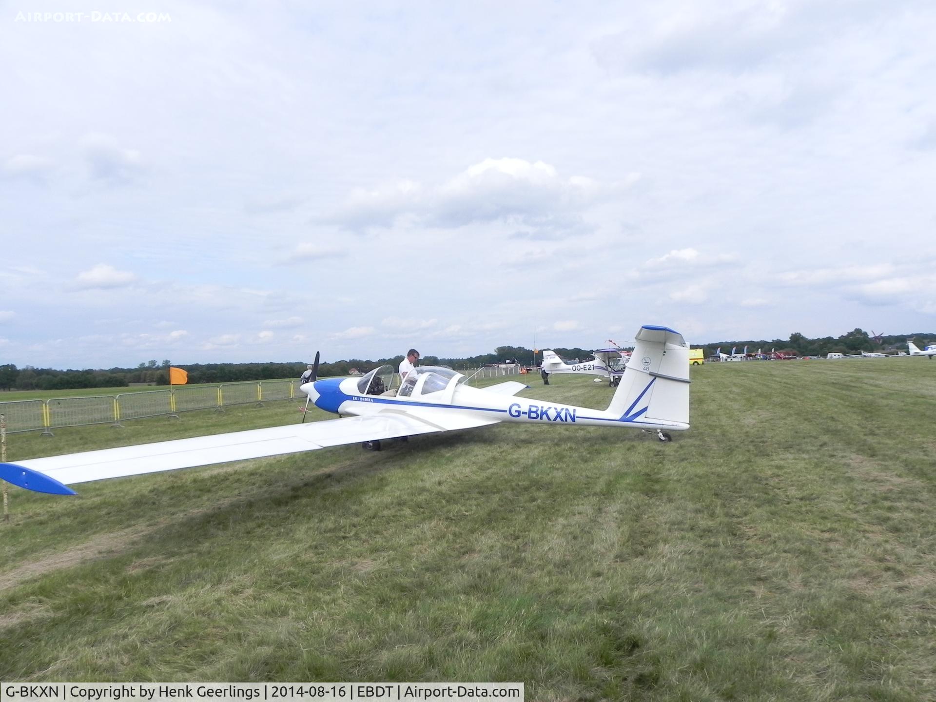 G-BKXN, 1981 ICA IS-28M2A C/N 48, Oldtimer Fly In , Schaffen Diest , 2014