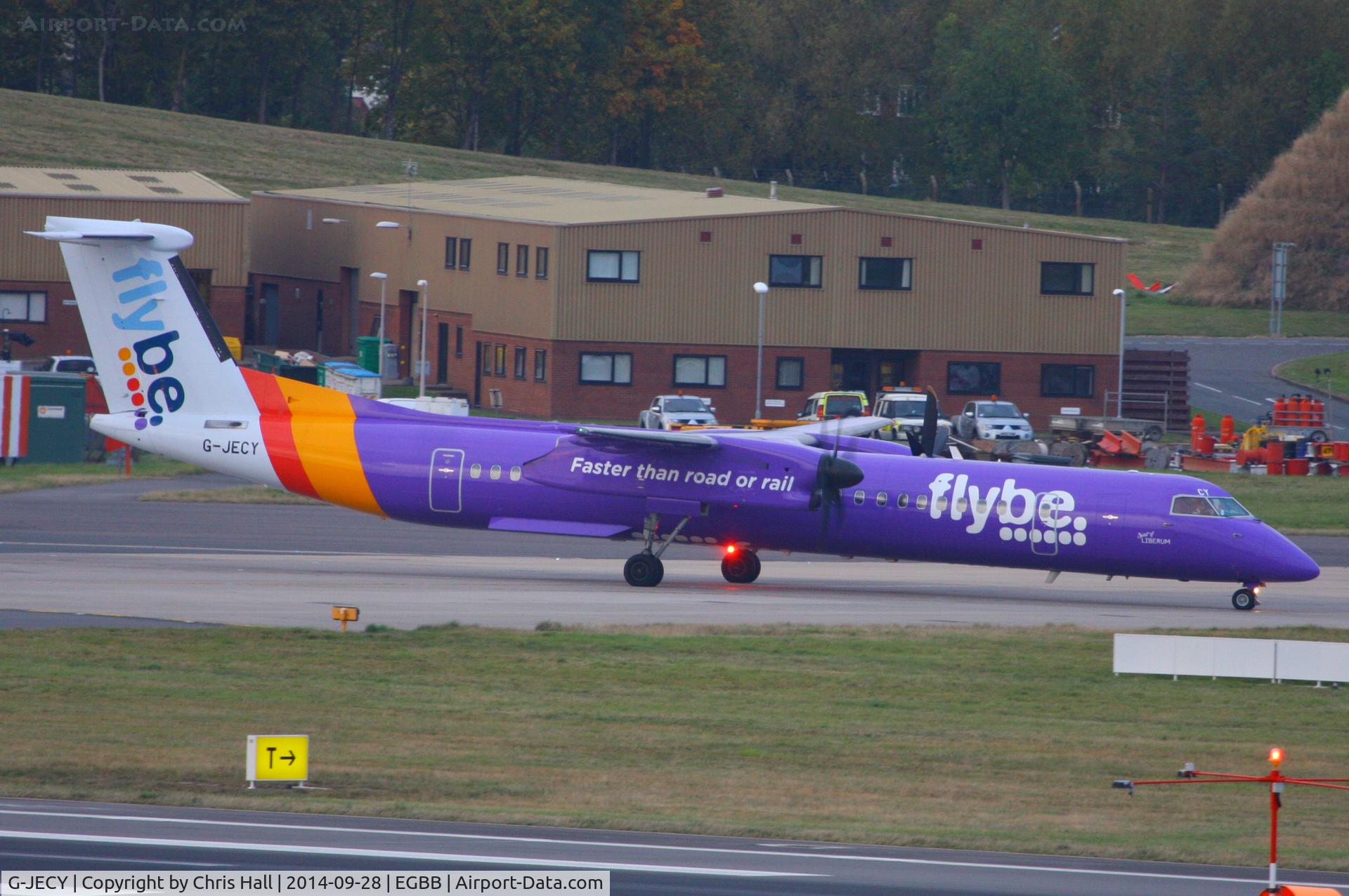 G-JECY, 2007 De Havilland Canada DHC-8-402Q Dash 8 C/N 4157, flybe