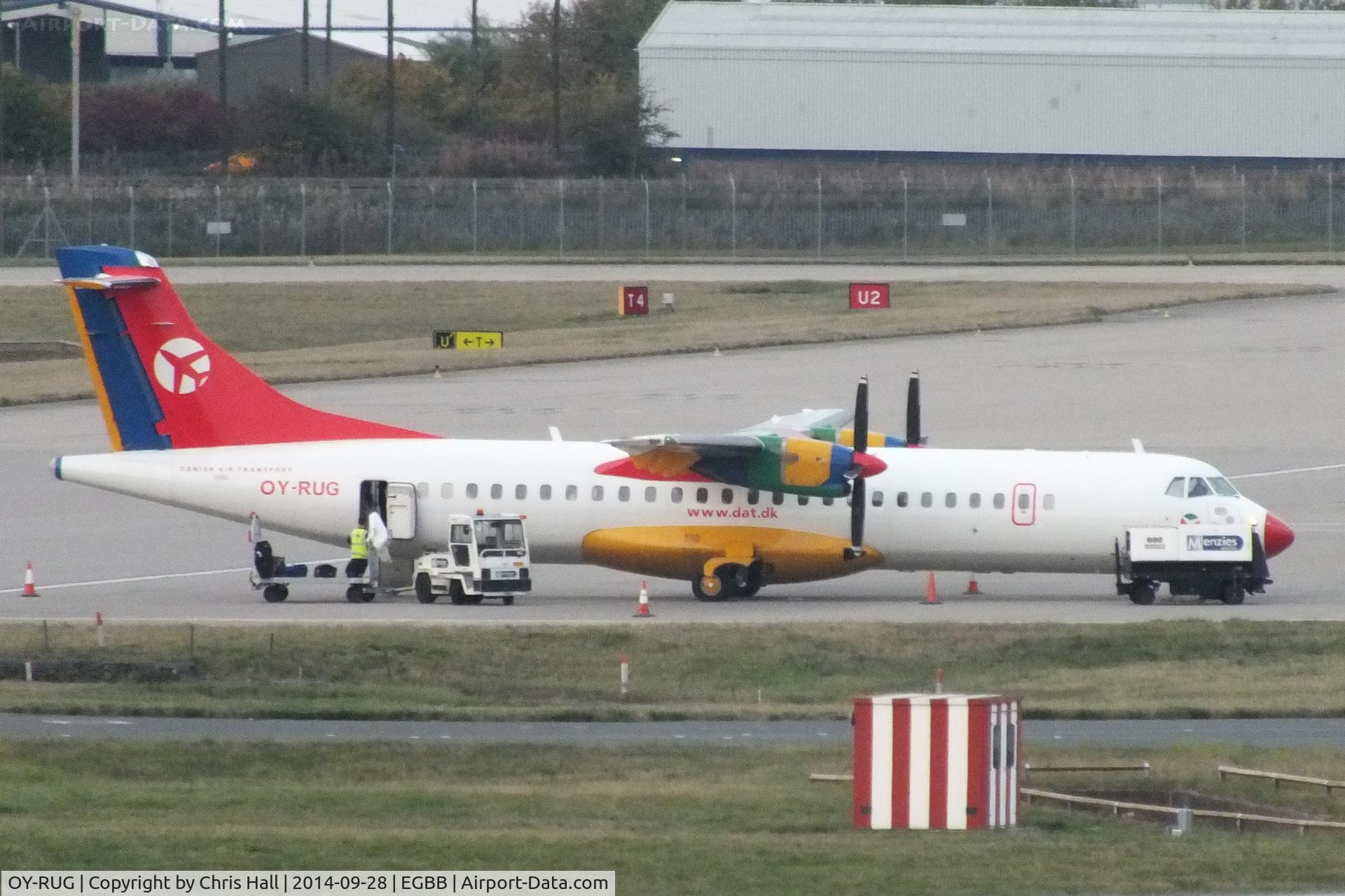 OY-RUG, 1998 ATR 72-202 C/N 509, Danish Air Transport