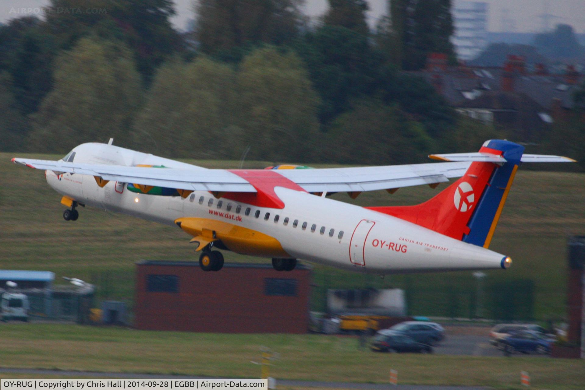 OY-RUG, 1998 ATR 72-202 C/N 509, Danish Air Transport