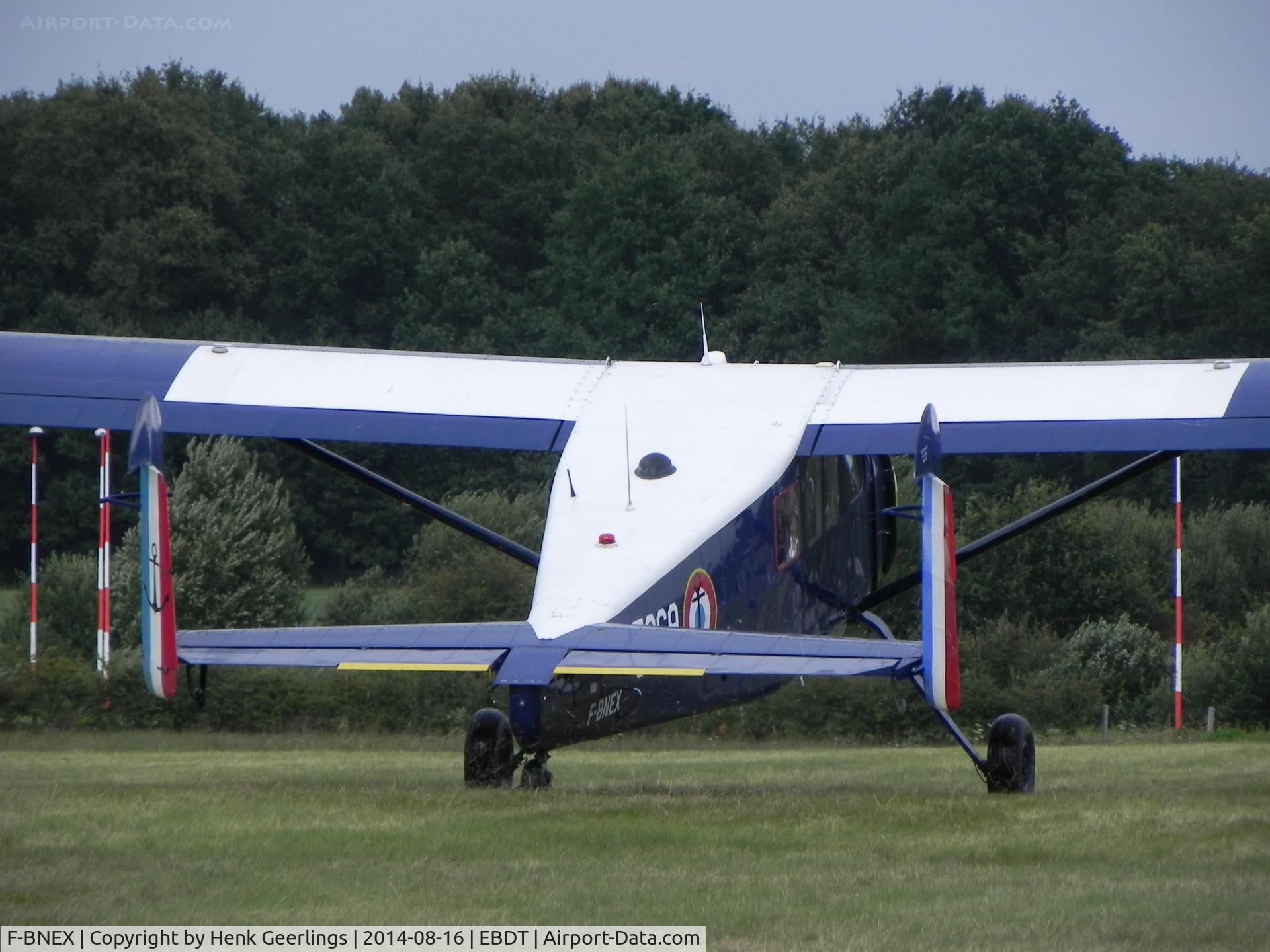 F-BNEX, 1958 Max Holste MH-1521C-1 Broussard C/N 108, Oldtimer Fly In , Schaffen Diest , 2014
