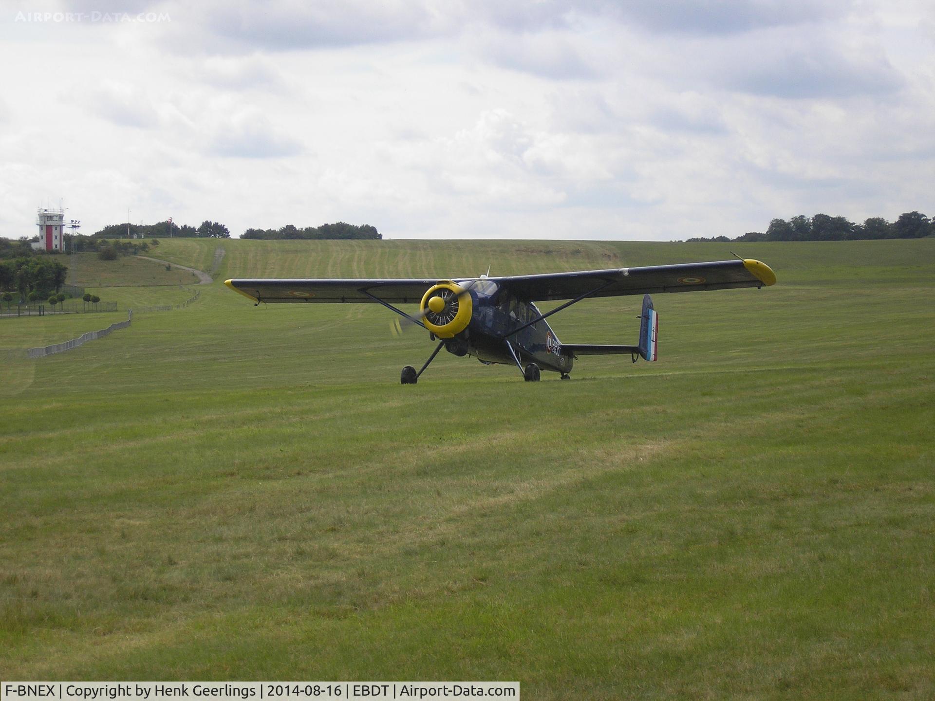 F-BNEX, 1958 Max Holste MH-1521C-1 Broussard C/N 108, Oldtimer Fly In , Schaffen Diest , 2014