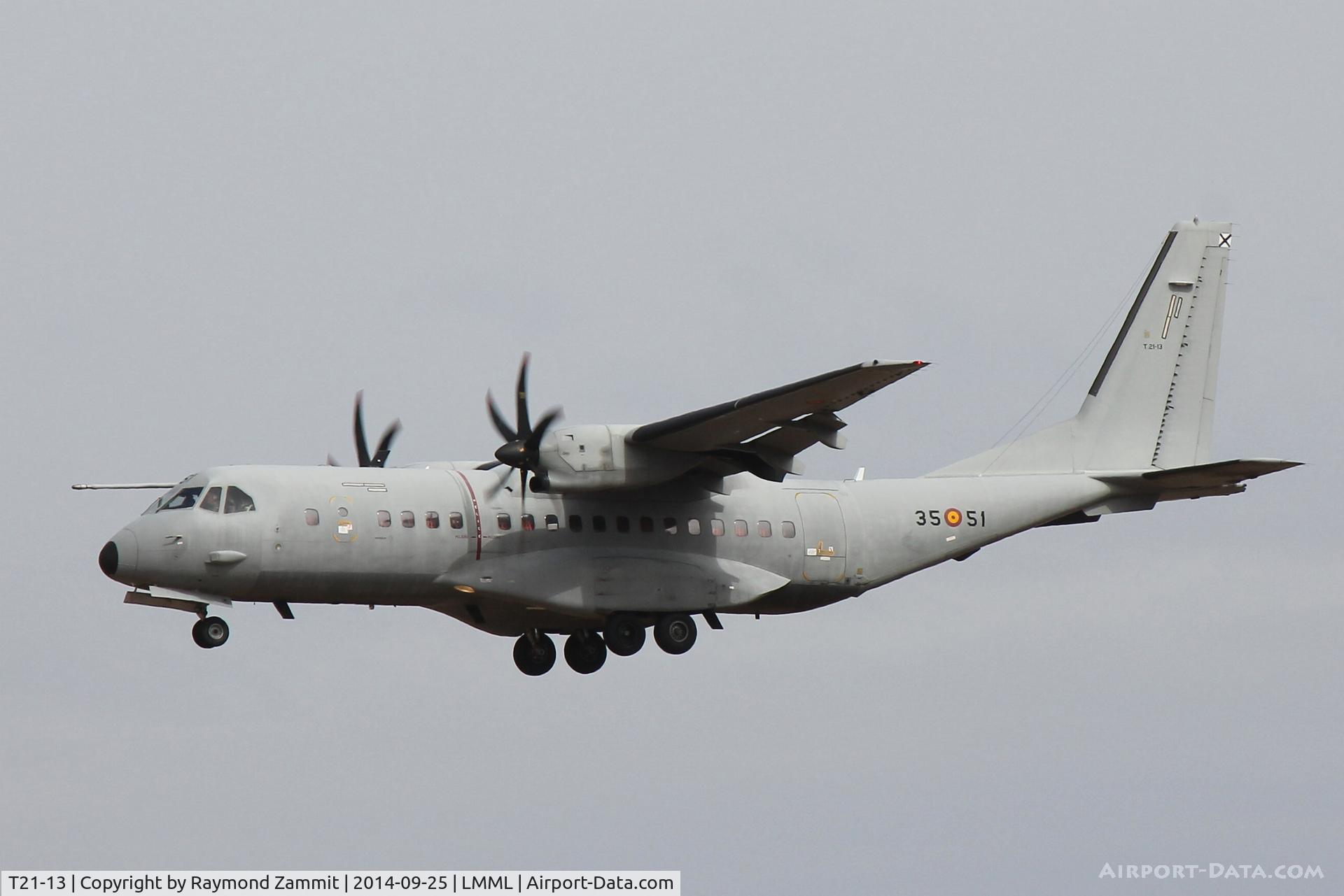 T21-13, 2008 CASA C-295M C/N EA03-12-046, Casa295 T21-13/35-51 Spanish Air Force
