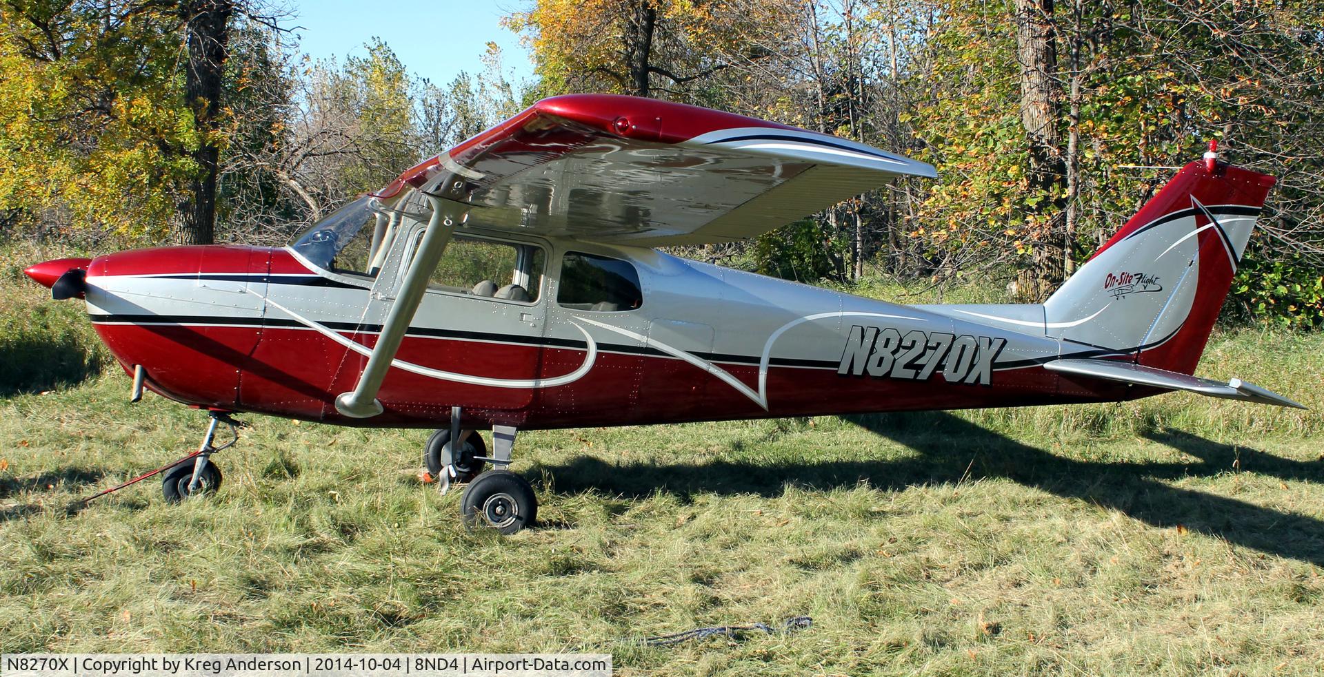 N8270X, 1961 Cessna 172C C/N 17248770, 2014 EAA Chapter 1342 Fall Cook-Out, Camp-Out & Fly-in