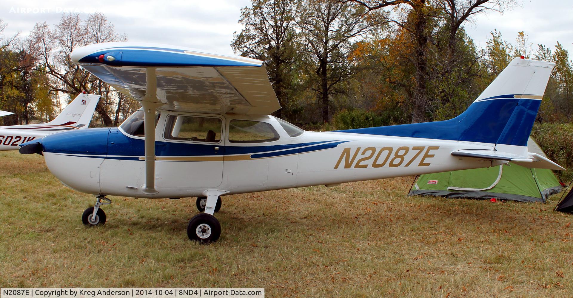 N2087E, 1978 Cessna 172N C/N 17271150, 2014 EAA Chapter 1342 Fall Cook-Out, Camp-Out & Fly-in