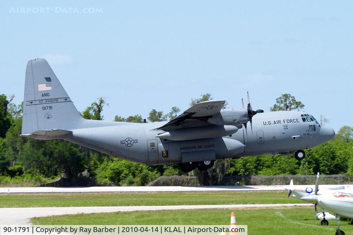 90-1791, 1990 Lockheed C-130H Hercules C/N 382-5242, Lockheed C-130H Hercules [5242] Lakeland-Linder~N 14/04/2010