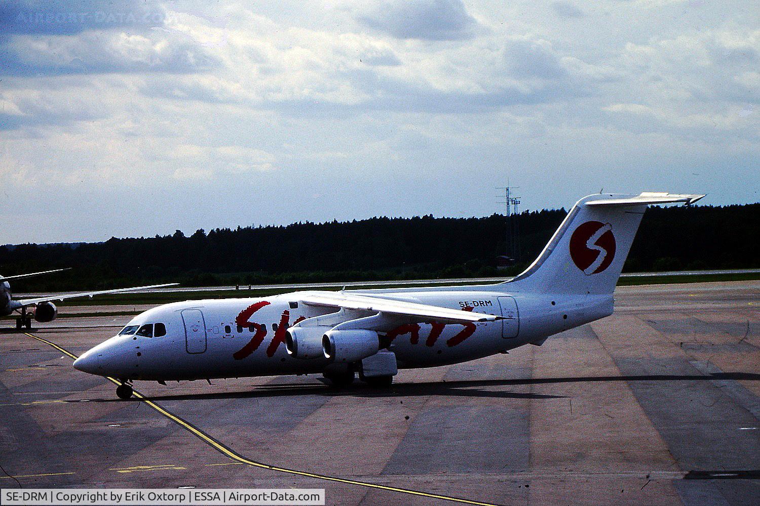 SE-DRM, 1991 British Aerospace BAe.146-200 C/N E2196, SE-DRM in ARN 2003-06