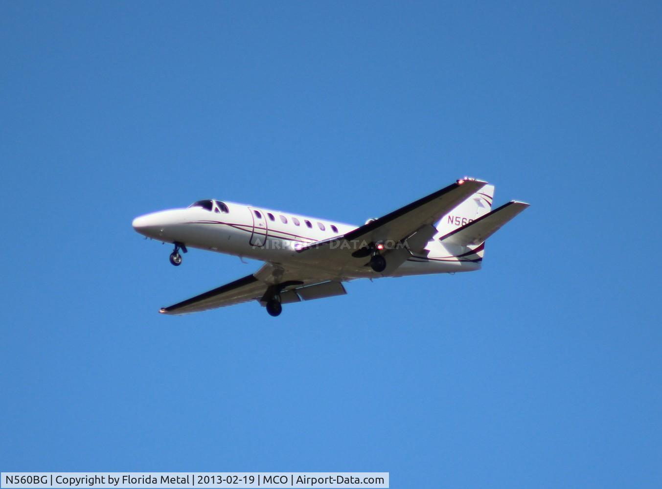 N560BG, 1994 Cessna 560 Citation Ultra C/N 560-0277, Citation 560