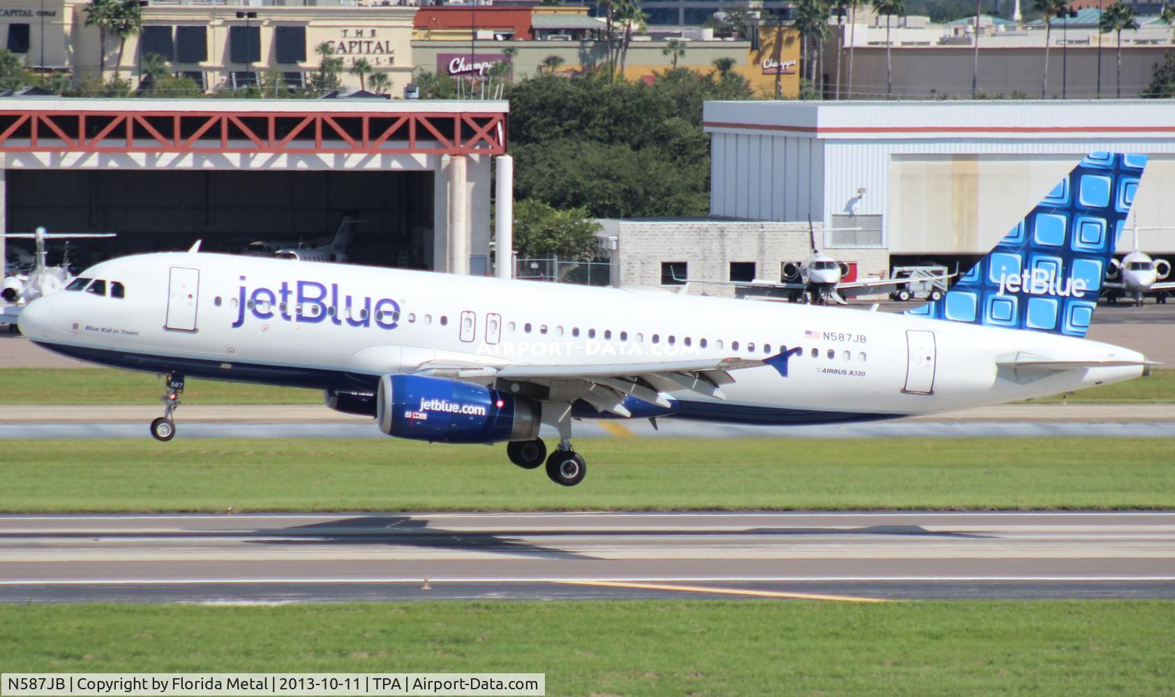 N587JB, 2004 Airbus A320-232 C/N 2177, Blue Kid In Town