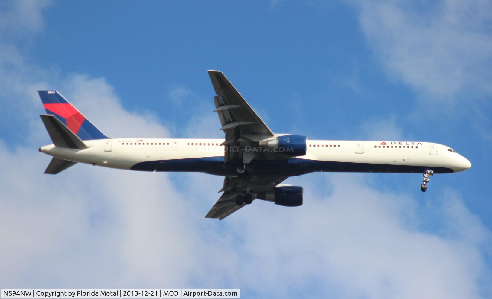 N594NW, 2003 Boeing 757-351 C/N 32994, Delta