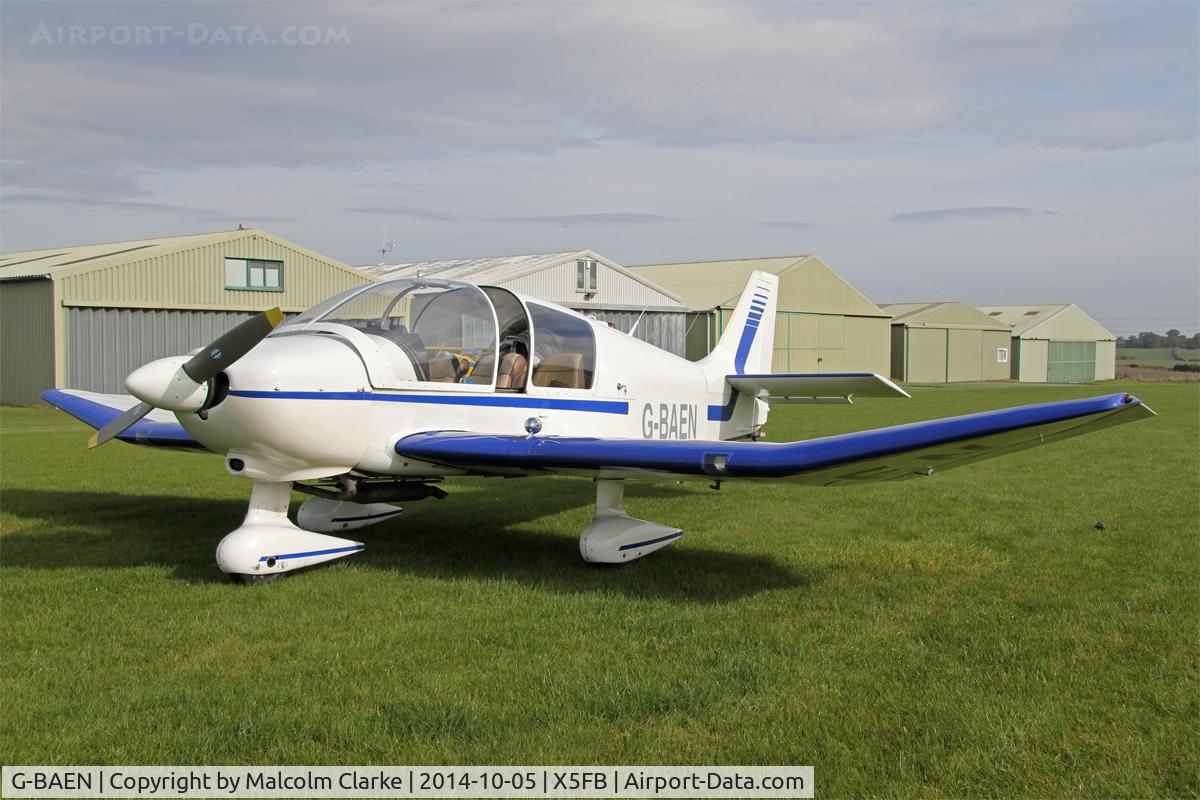 G-BAEN, 1972 Robin DR-400-180 Regent Regent C/N 736, Robin DR-400-180, Fishburn Airfield UK, October 5th 2014.