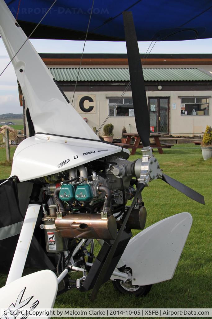 G-CGPC, 2010 P&M Aviation Pegasus Quik 912S C/N 8544, P&M Aviation Pegasus Quik 912S, Fishburn Airfield UK, October 5th 2014.