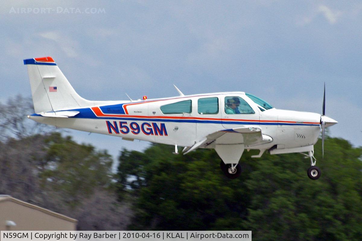 N59GM, 1981 Beech F33A Bonanza C/N CE-964, Beech F33A Bonanza [CE-964] Lakeland-Linder~N 16/04/2010