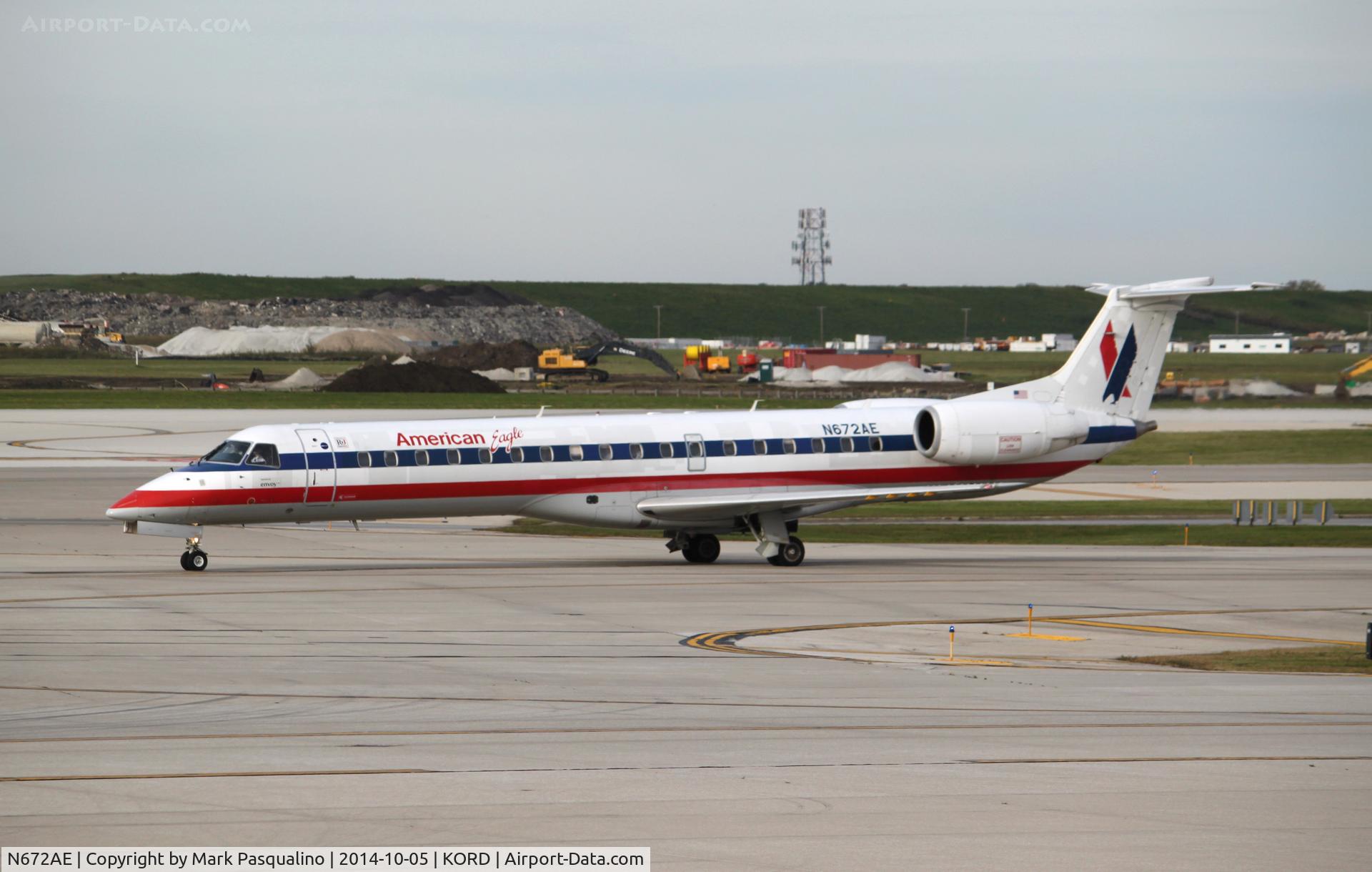 N672AE, 2004 Embraer ERJ-145LR (EMB-145LR) C/N 145794, EMB-145LR