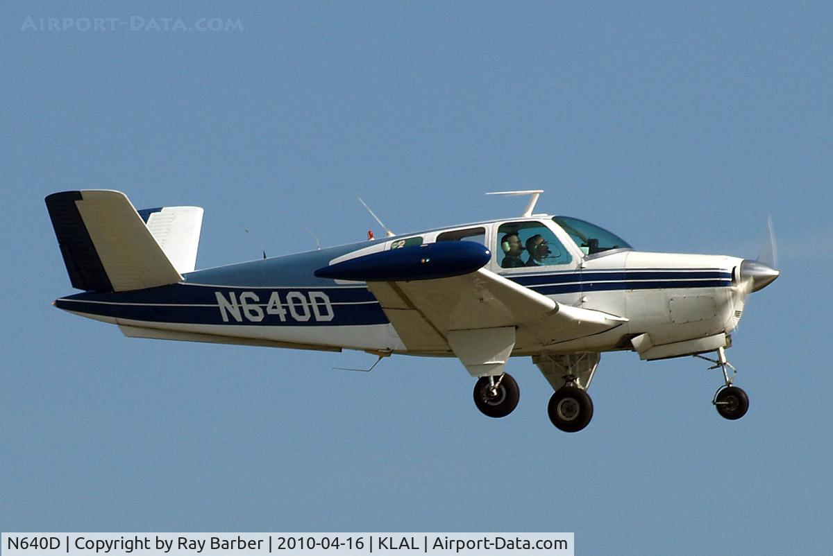N640D, 1951 Beech C35 Bonanza C/N D-2904, Beech C35 Bonanza [D-2904] Lakeland-Linder~N 16/04/2010