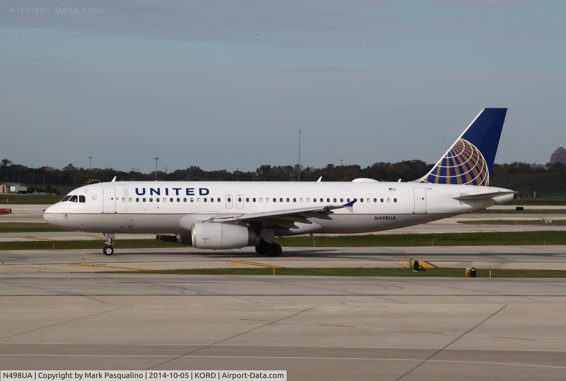 N498UA, 2002 Airbus A320-232 C/N 1865, Airbus A320