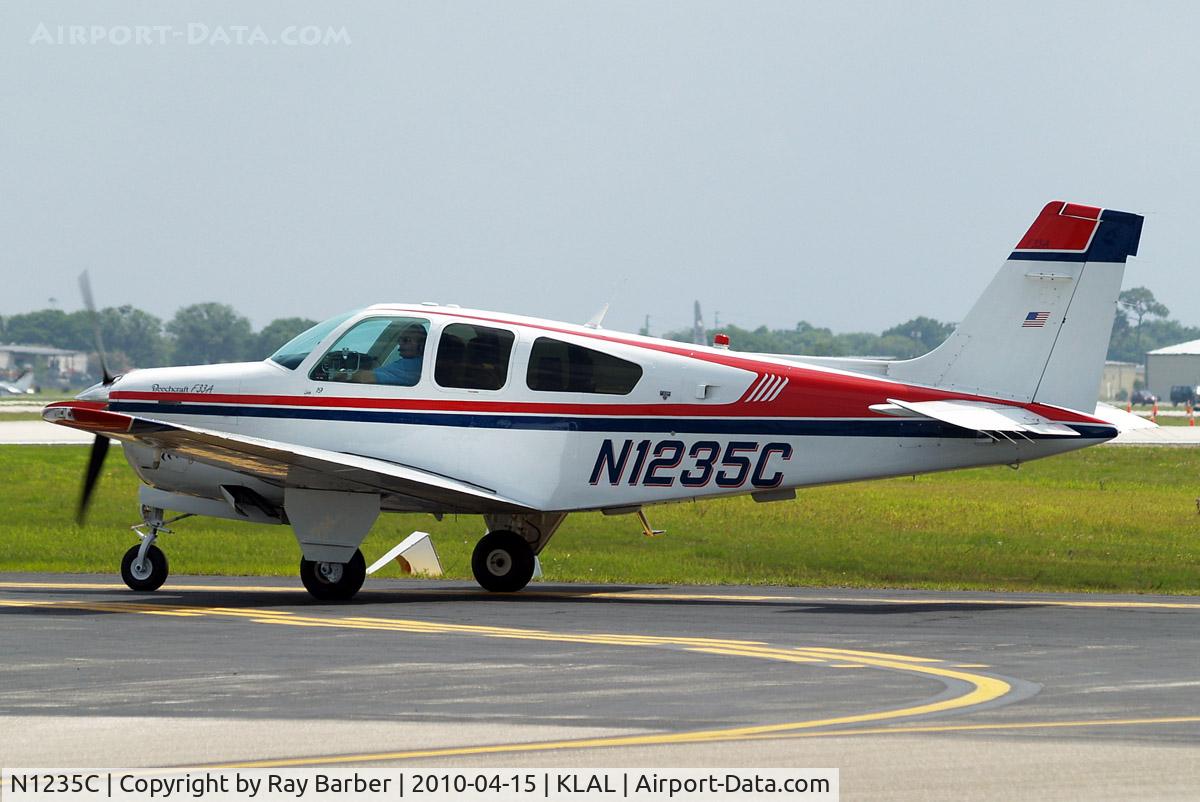 N1235C, 1988 Beech F33A Bonanza C/N CE-1235, Beech F33A Bonanza [CE-1235] Lakeland-Linder~N 15/04/2010