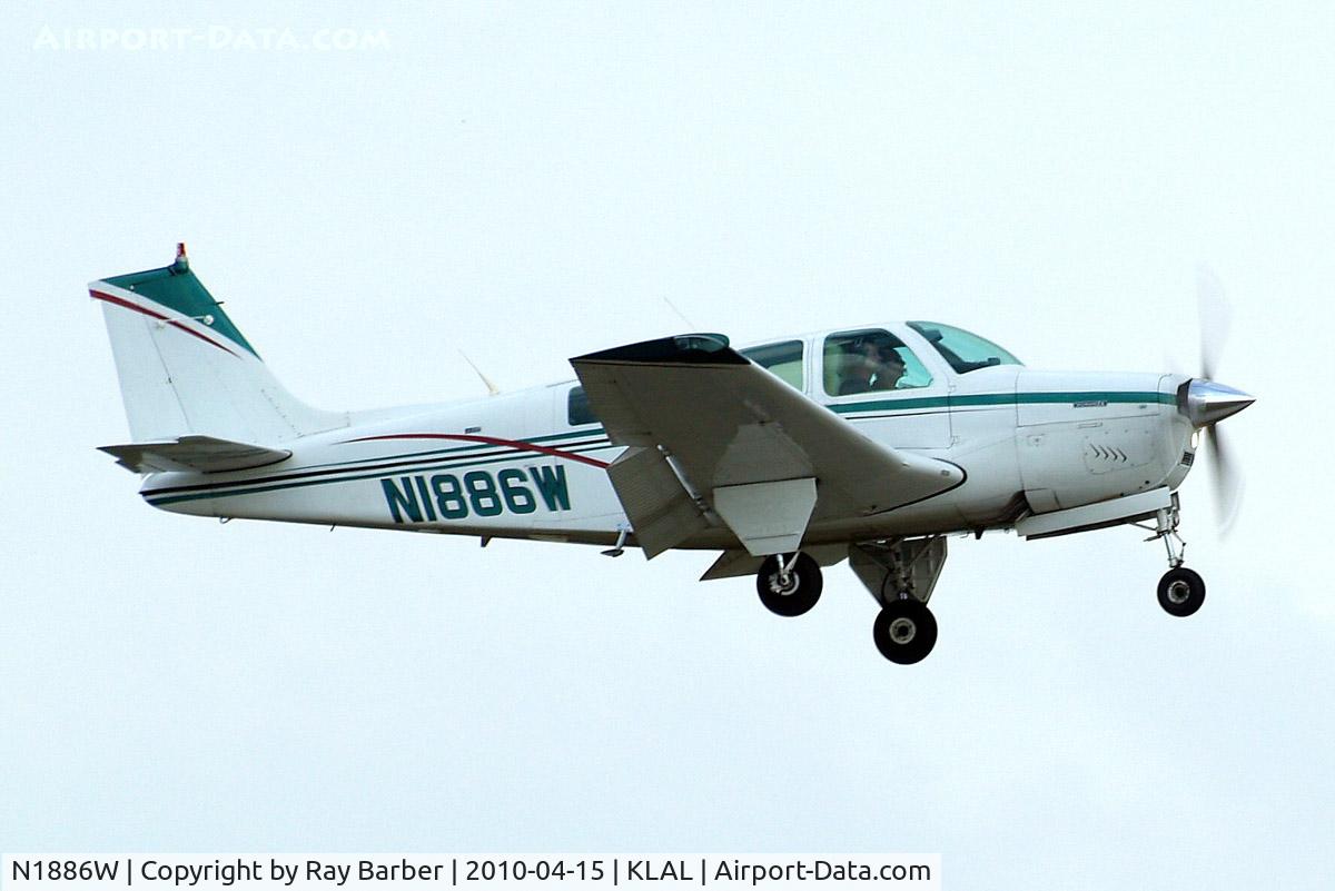 N1886W, 1973 Beech A36 Bonanza 36 C/N E-441, Beech A36 Bonanza 36 [E-441] Lakeland-Linder~N 15/04/2010