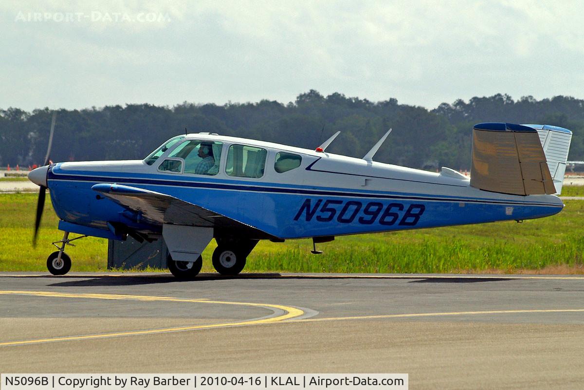 N5096B, 1955 Beech G35 Bonanza C/N D-4402, Beech G35 Bonanza [D-4402] Lakeland-Linder~N 16/04/2010