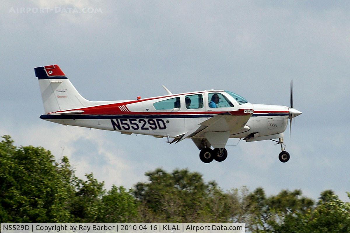 N5529D, 1989 Beech F33A Bonanza C/N CE-1403, Beech F33A Bonanza [CE-1403]  Lakeland-Linder~N 16/04/2010
