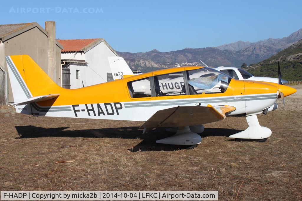 F-HADP, Robin DR-400-180 Regent C/N 2564, Parked