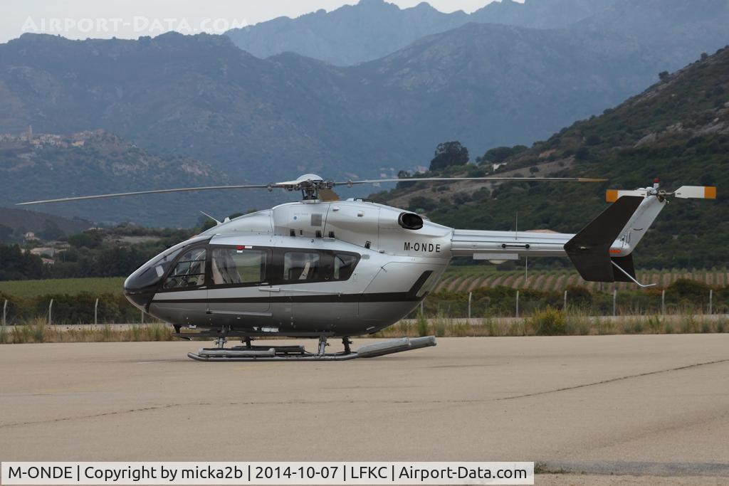 M-ONDE, 2004 Eurocopter-Kawasaki BK-117C-2 C/N 9052, Parked