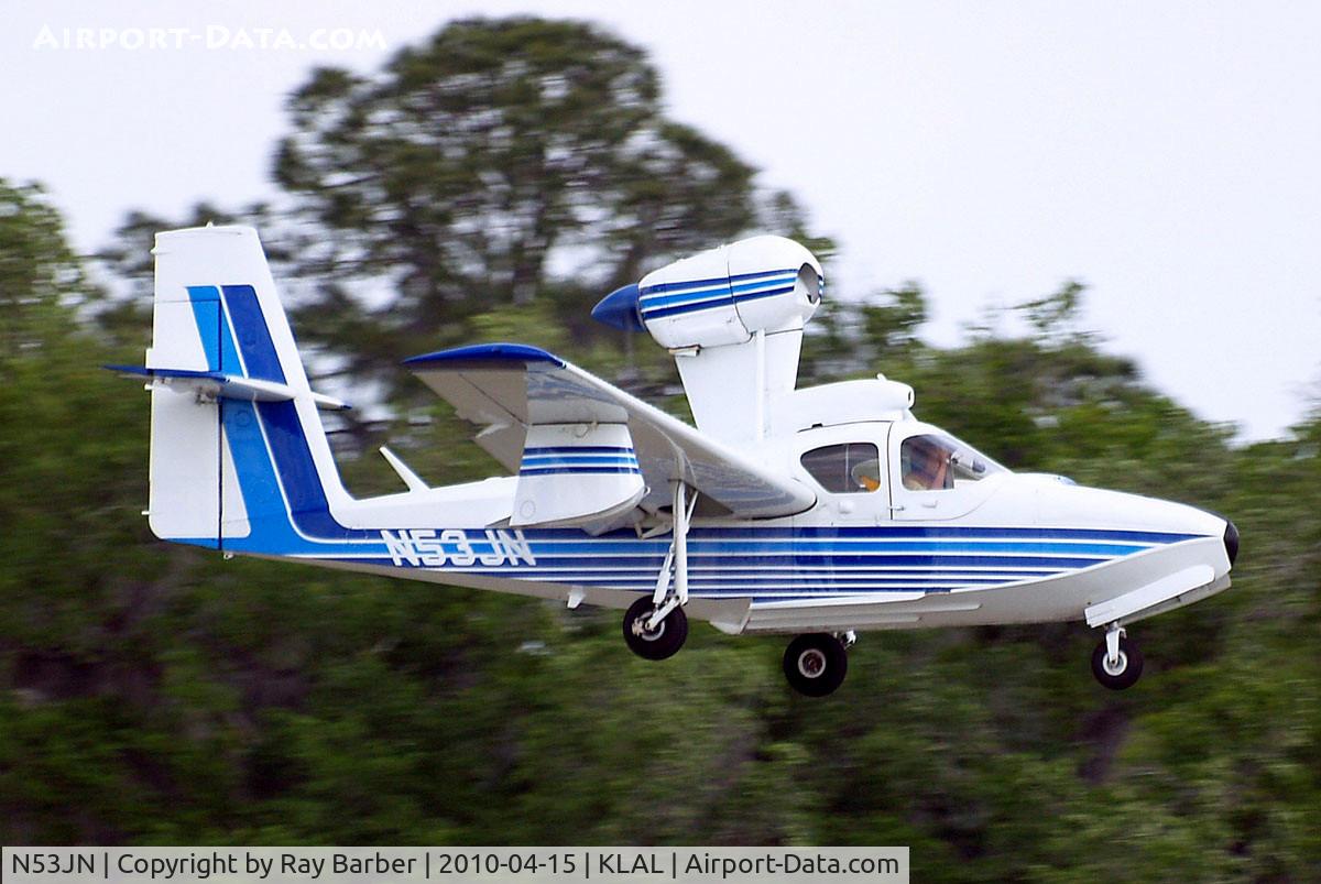 N53JN, 1983 Lake LA-4-200 Buccaneer C/N 1074, Lake LA-4-200  Buccaneer [1074] Lakeland-Linder~N 15/04/2010