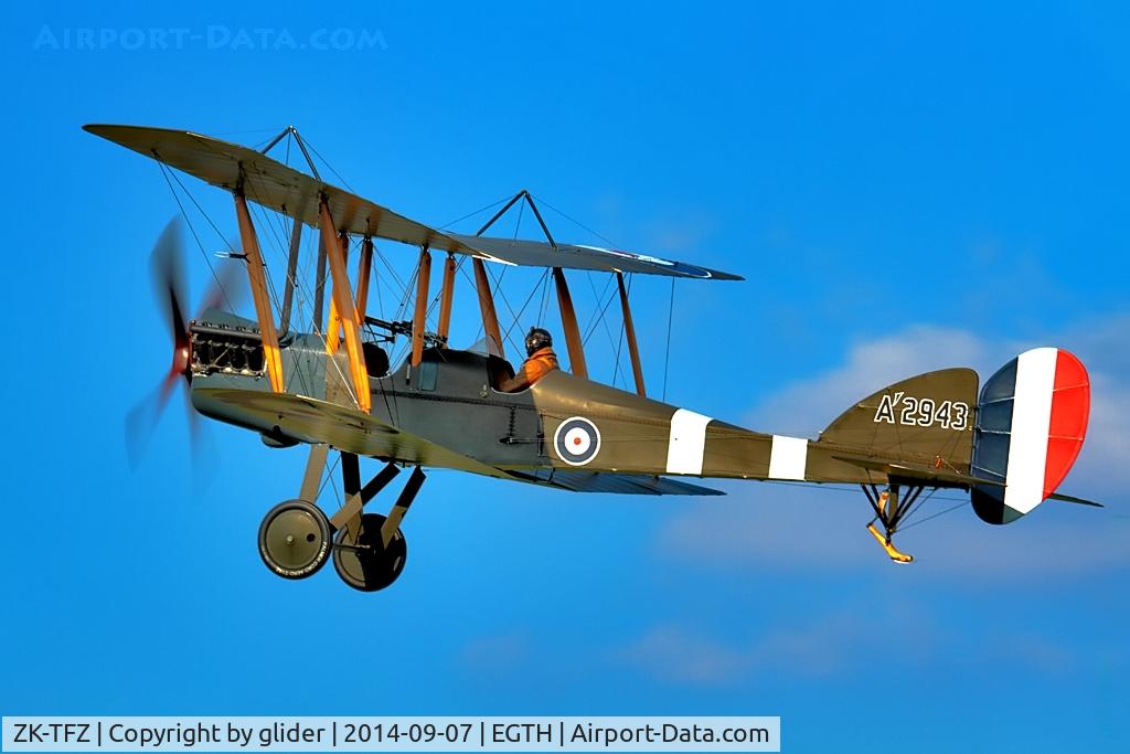 ZK-TFZ, Royal Aircraft Factory BE-2e Replica C/N 753, A real credit to the construction team