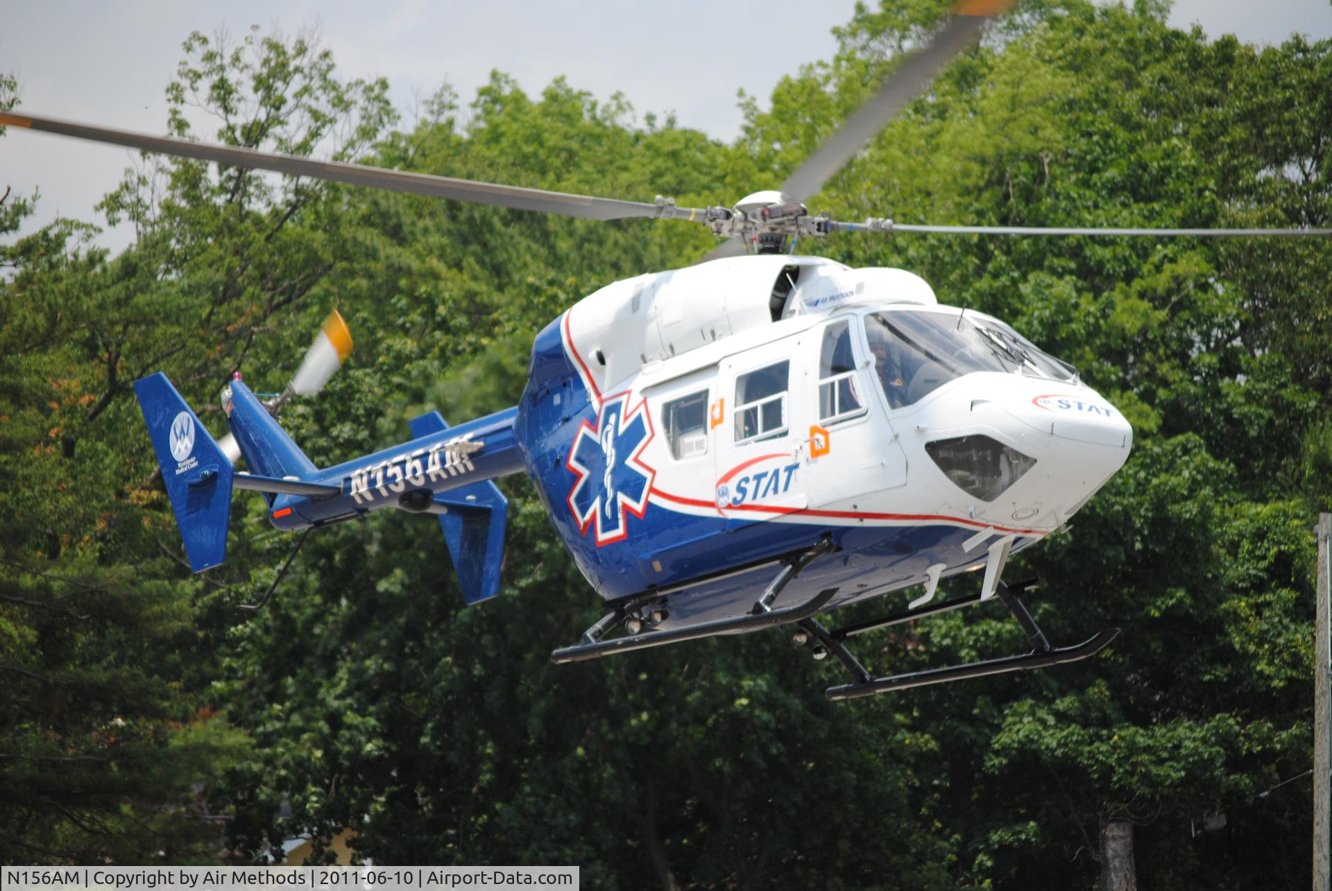 N156AM, Eurocopter-Kawasaki BK-117B-1 C/N 7173, Air Methods N156AM
