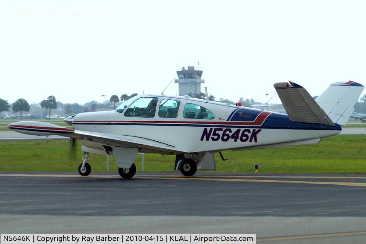 N5646K, 1964 Beech P35 Bonanza C/N D-7309, Beech P35 Bonanza [D-7309] Lakeland-Linder~N 15/04/2010