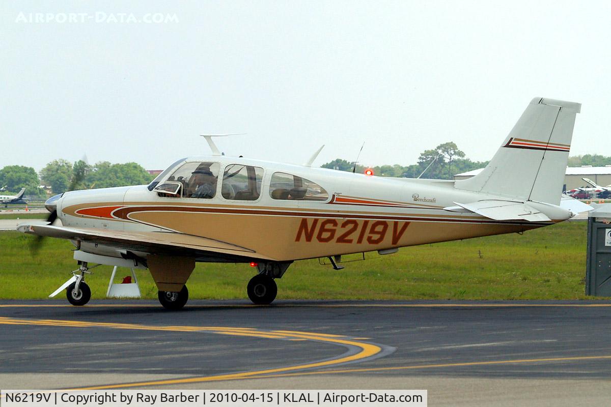 N6219V, 1967 Beech 35-C33 Debonair C/N CD-1114, Beech C33 Debonair [CD-1114] Lakeland-Linder~N 15/04/2010
