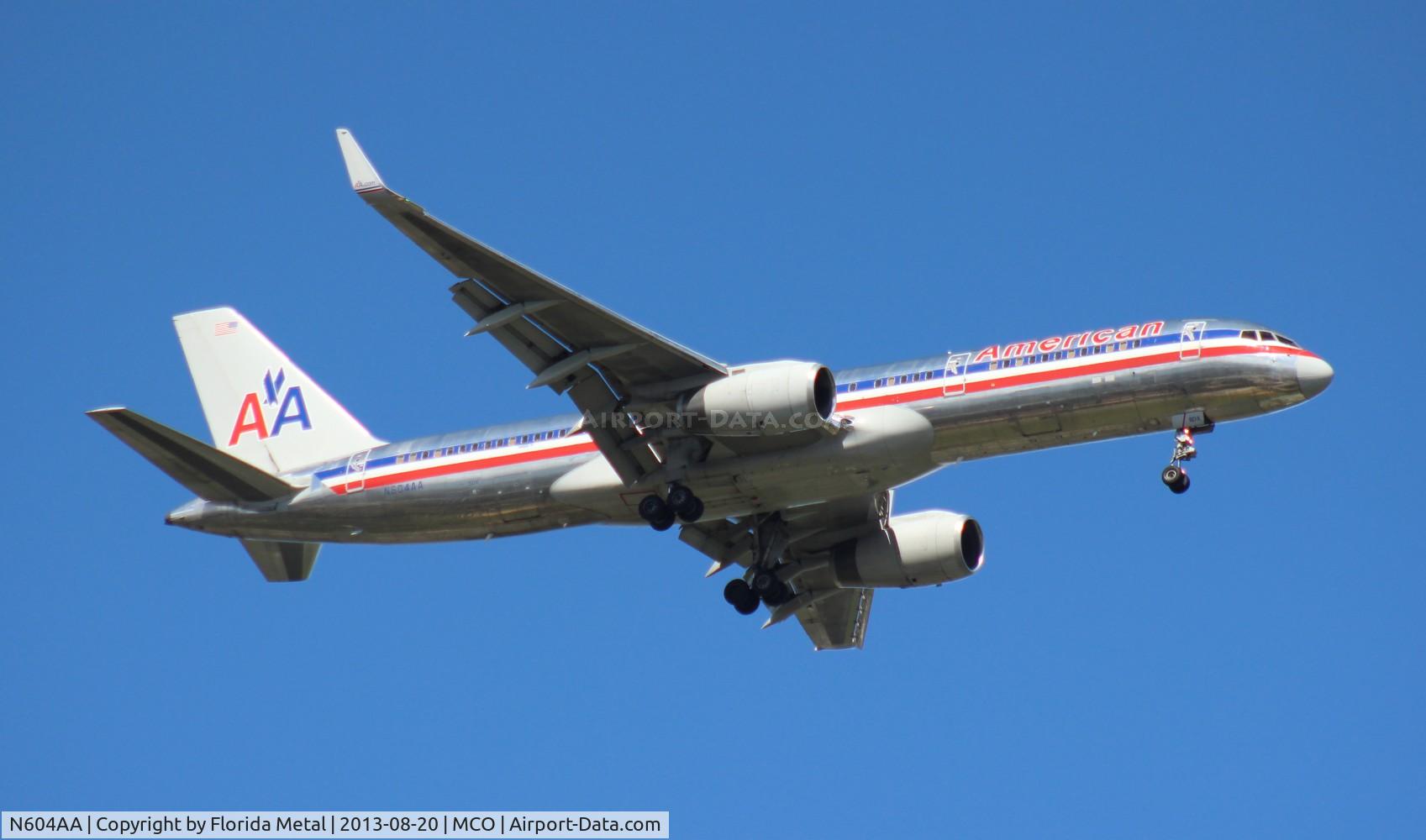 N604AA, 1995 Boeing 757-223 C/N 27055, American