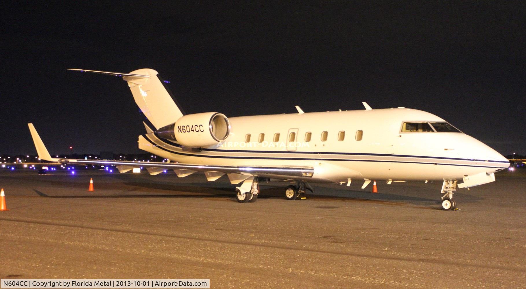 N604CC, 2005 Bombardier Challenger 604 (CL-600-2B16) C/N 5633, Challenger 604