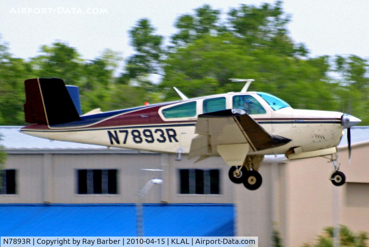 N7893R, 1969 Beech V35A Bonanza C/N D-8945, Beech V35A Bonanza [D-8945] Lakeland-Linder~N 15/04/2010
