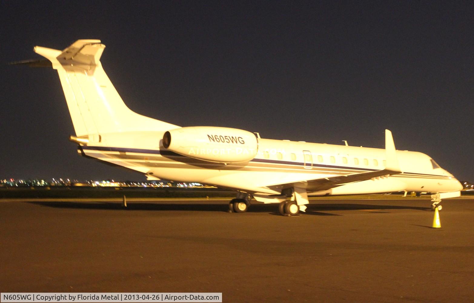 N605WG, 2007 Embraer EMB-135BJ Legacy C/N 14500980, Embraer Legacy