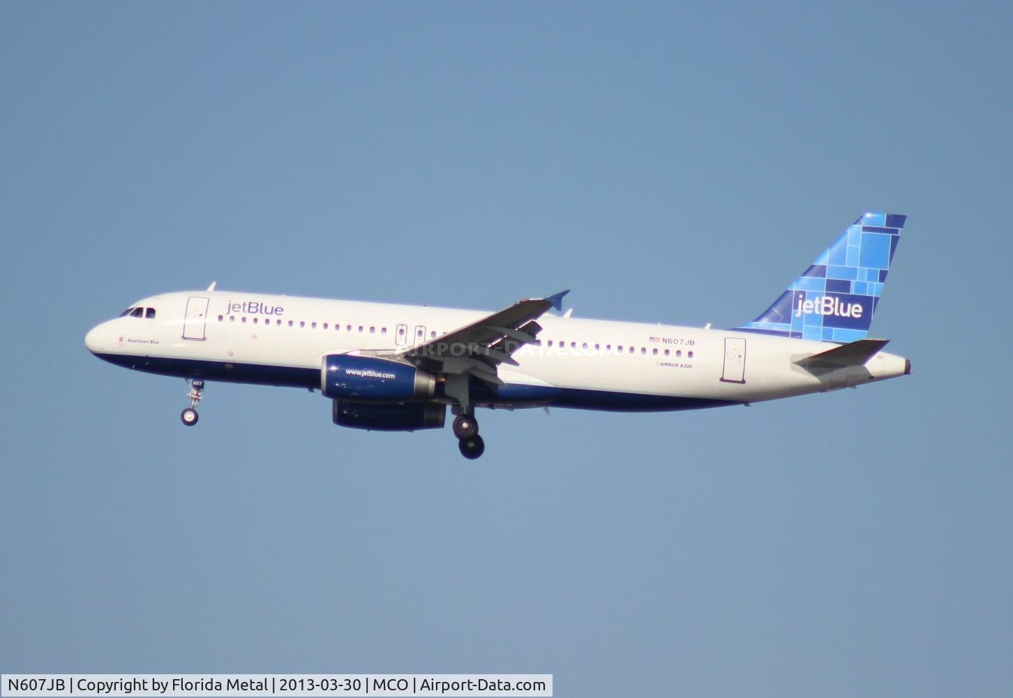 N607JB, 2005 Airbus A320-232 C/N 2386, Jet Blue
