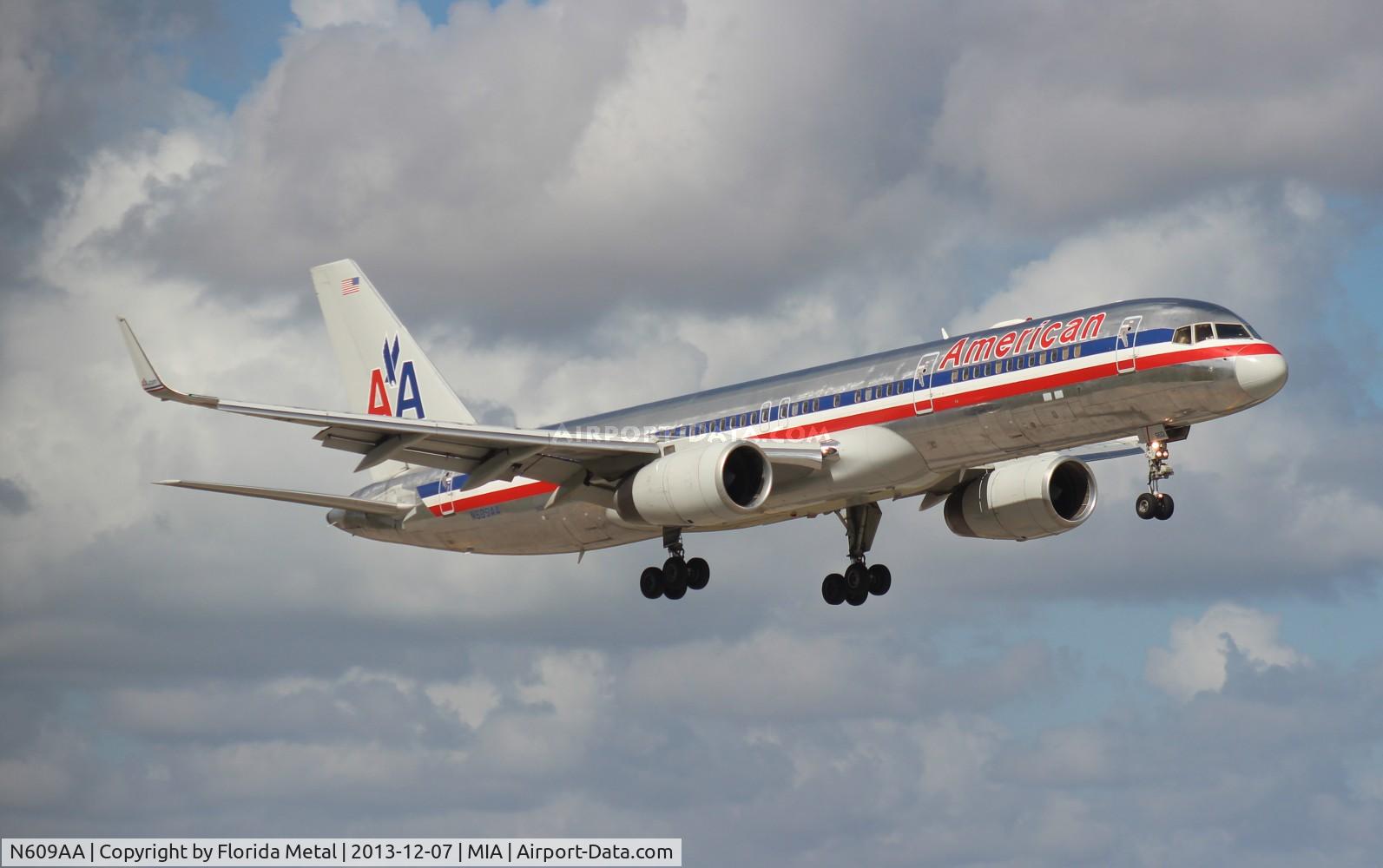 N609AA, 1996 Boeing 757-223 C/N 27447, American