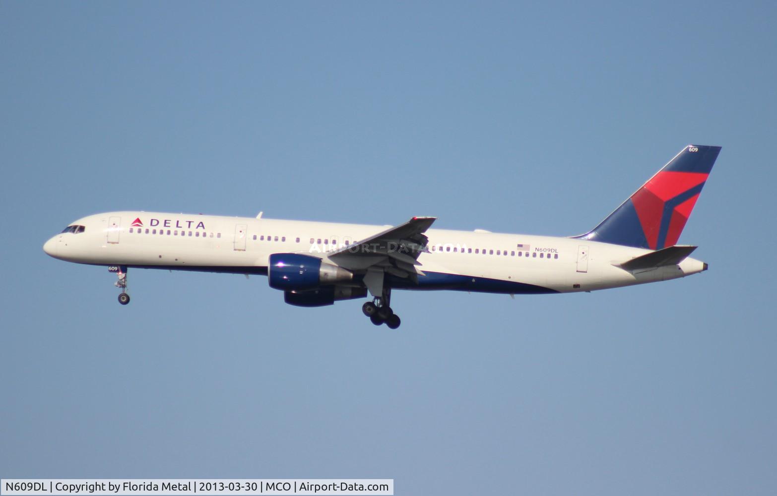 N609DL, 1985 Boeing 757-232 C/N 22816, Delta
